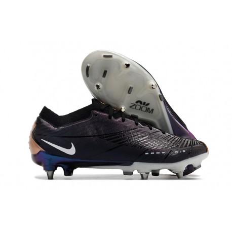 Botas Nike Zoom Mercurial Vapor XV Elite SG Negro Cobre Metálico Blanco