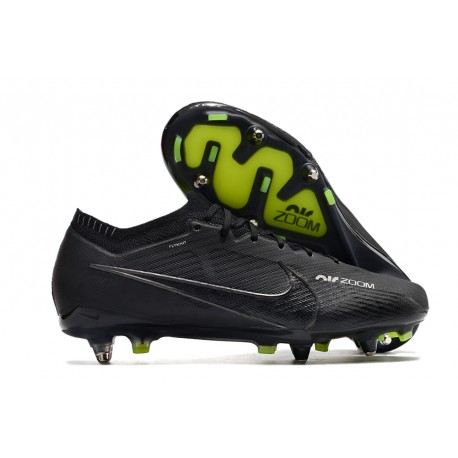 Botas Nike Zoom Mercurial Vapor XV Elite SG Negro DK Gris Humo Cumbre Blanco Voltio