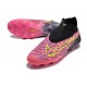 Nike Phantom GX Elite DF FG Botas Rosa Negro Amarillo