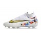 Nike Phantom GX Elite Dynamic Fit FG Blanco Oro