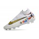Nike Phantom GX Elite Dynamic Fit FG Blanco Oro