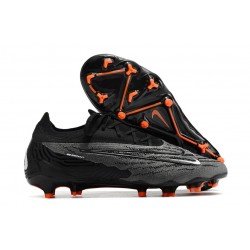 Botas de Futbol Nike Phantom GX Elite FG Negro Cumbre Blanco Dk Gris Humo
