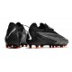 Botas de Futbol Nike Phantom GX Elite FG Negro Cumbre Blanco Dk Gris Humo