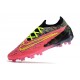 Botas de Futbol Nike Phantom GX Elite FG Rosa Negro Amarillo