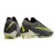 Botas de Futbol Nike Phantom GX Elite FG Negro Voltio Blanco Azul Glow