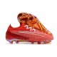 Botas de Futbol Nike Phantom GX Elite FG Rojo Blanco