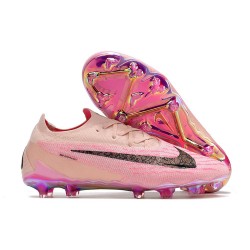 Botas de Futbol Nike Phantom GX Elite FG Rosa Negro
