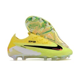 Nike Phantom GX Elite FG Nuevo Tacos Amarillo Verde Negro