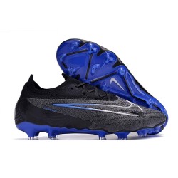 Nike Phantom GX Elite FG Nuevo Tacos Negro Cromo Hyper Royal