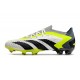 Botas adidas Predator Accuracy.1 Low FG Blanco Negro Limón Lúcido