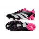 Botas adidas Predator Accuracy.1 Low FG Negro Blanco Equipo Rosa