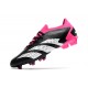 Botas adidas Predator Accuracy.1 Low FG Negro Blanco Equipo Rosa