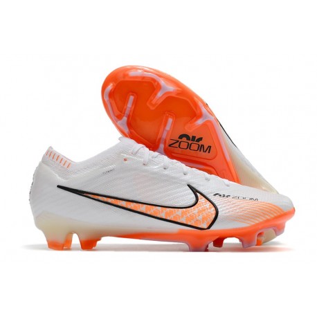 Nike Air Zoom Mercurial Vapor XV Elite FG Blanco Naranja