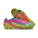 Bota de fútbol X Crazyfast.1 Laceless Korean Nights Son - Limón Lúcido Azul Rosa