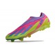 Bota de fútbol X Crazyfast.1 Laceless Korean Nights Son - Limón Lúcido Azul Rosa
