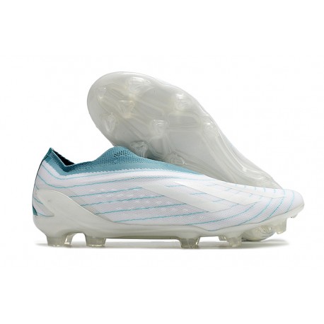 Bota de fútbol adidas Copa Pure + FG Blanco Gris Dos Azul Usado