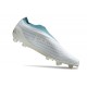 Bota de fútbol adidas Copa Pure + FG Blanco Gris Dos Azul Usado