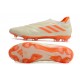 Bota de fútbol adidas Copa Pure + FG Off Blanco Equipo Solar Naranja