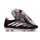 Bota de fútbol adidas Copa Pure + FG Negro Zero Met Equipo Rosa