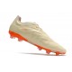 Tacos adidas Copa Pure.1 FG Off Blanco Equipo Solar Naranja