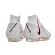 Tacos de Fútbol Nike Phantom Luna Elite FG Blanco Negro Total Naranja