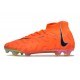 Tacos de Fútbol Nike Phantom Luna Elite FG Guava Hielo Negro Total Naranja