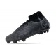 Tacos de Fútbol Nike Phantom Luna Elite FG Negro