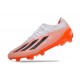 adidas X Crazyfast Messi.1 FG Bota Blanco Naranja Negro