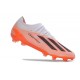 adidas X Crazyfast Messi.1 FG Bota Blanco Naranja Negro