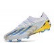 adidas X Crazyfast Messi.1 FG Bota Blanco Azul Oro