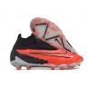 Nike Phantom GX Elite Dynamic Fit FG Carmesí Vivo Negro Blanco