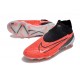 Nike Phantom GX Elite Dynamic Fit FG Carmesí Vivo Negro Blanco