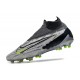 Nike Phantom GX Elite Dynamic Fit FG Gris Negro