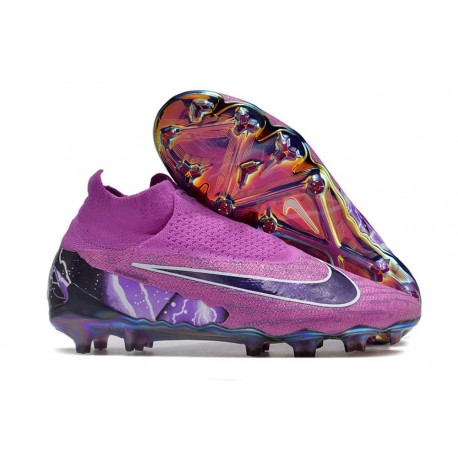 Nike Phantom GX Elite Dynamic Fit FG Violeta Negro