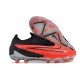 Nike Phantom GX Elite FG Nuevo Tacos Carmesí Vivo Negro Blanco