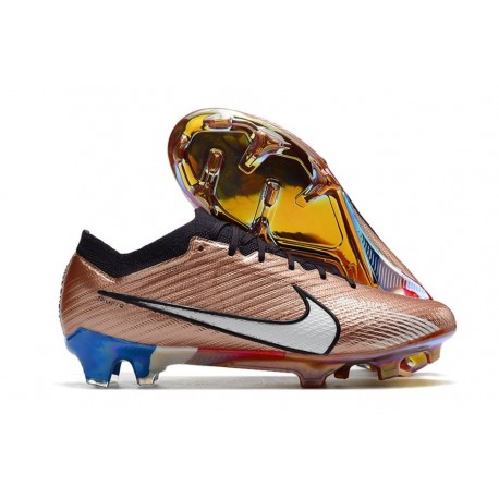 Nike Air Zoom Mercurial Vapor XV Elite FG Bronce Blanco Azul