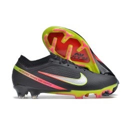 Nike Air Zoom Mercurial Vapor XV Elite FG Negro Plateado
