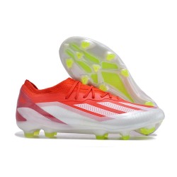 adidas X Crazyfast Messi.1 FG Bota Rojo Blanco