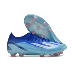 adidas X Crazyfast Messi.1 FG Bota Royal Vivo Blanco Sola Rojo