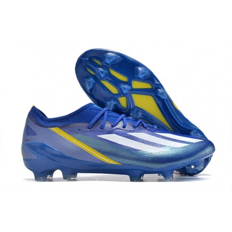 adidas X Crazyfast Messi.1 FG Bota Azul Blanco Amarillo