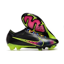 Nike Air Zoom Mercurial Vapor XV Elite FG Negro Rosa Verde