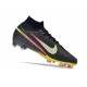 Nike Air Zoom Mercurial Superfly 9 Elite FG MR Negro Plateado de Muchos