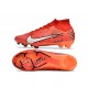 Nike Air Zoom Mercurial Superfly 9 Elite FG MDS Carmesí Claro Marfil Claro Mandarina Viva