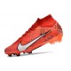 Nike Air Zoom Mercurial Superfly 9 Elite FG MDS Carmesí Claro Marfil Claro Mandarina Viva