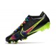 Nike Air Zoom Mercurial Vapor XV Elite FG Negro Rosa Verde