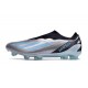 Bota de fútbol X Crazyfast.1 Laceless Plateado Met Azul Felicidad Negro