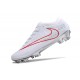 Nike Air Zoom Mercurial Vapor XV Elite FG White Red