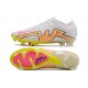 Nike Air Zoom Mercurial Vapor XV Elite FG Blanco Rosa Amarillo