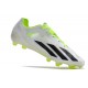 adidas X Crazyfast+ FG Blanco Negro Limón Lúcido