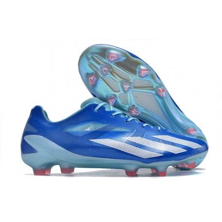 adidas X Crazyfast+ FG Royal Vivo Blanco Solar Rojo